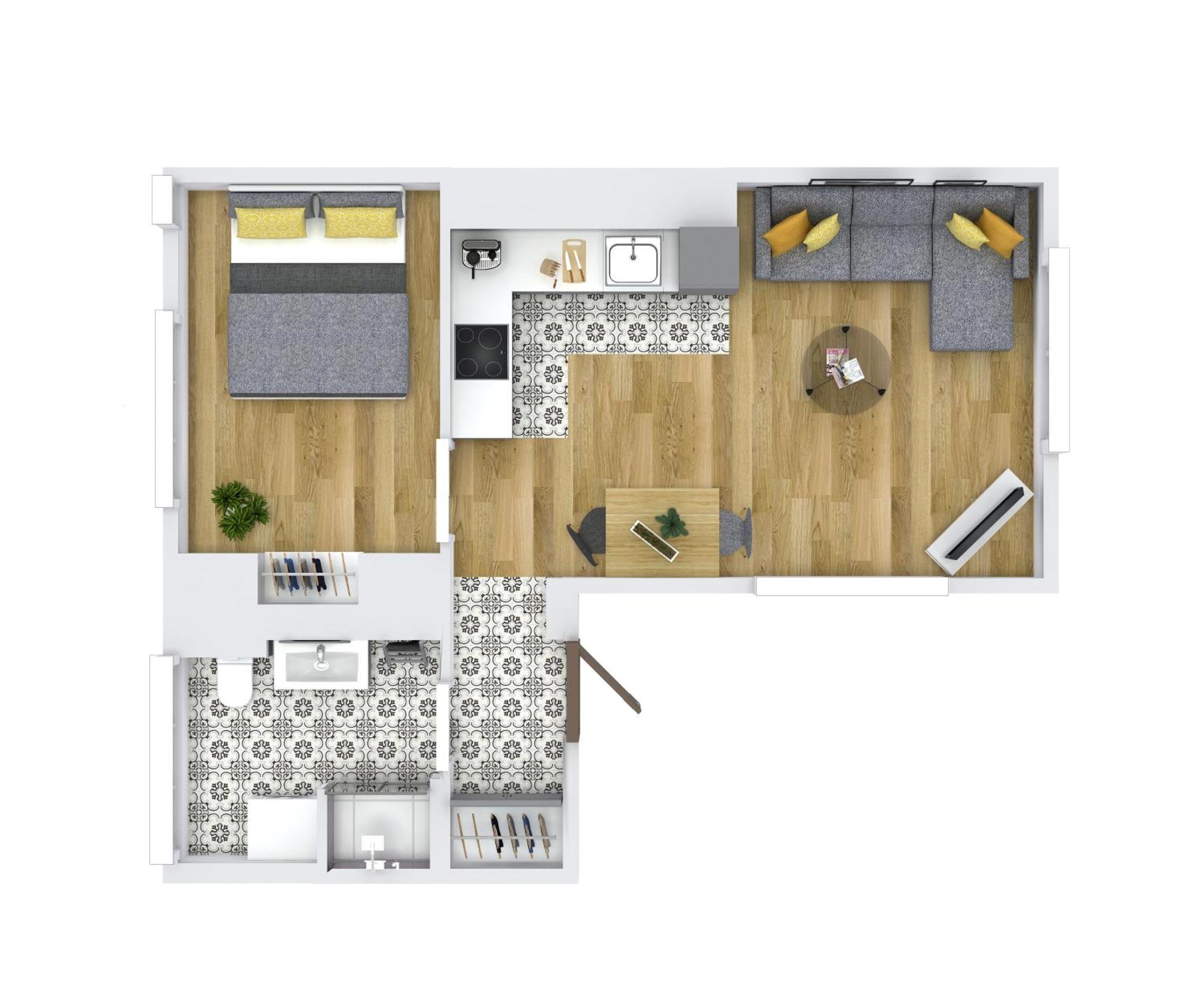 Bright And Cosy 1Bdr Apartment Kaunas Centre Extérieur photo